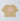 Beige cropped t-shirt with rounded neckline and pink "in my playdate era" text inside a circle on the front.